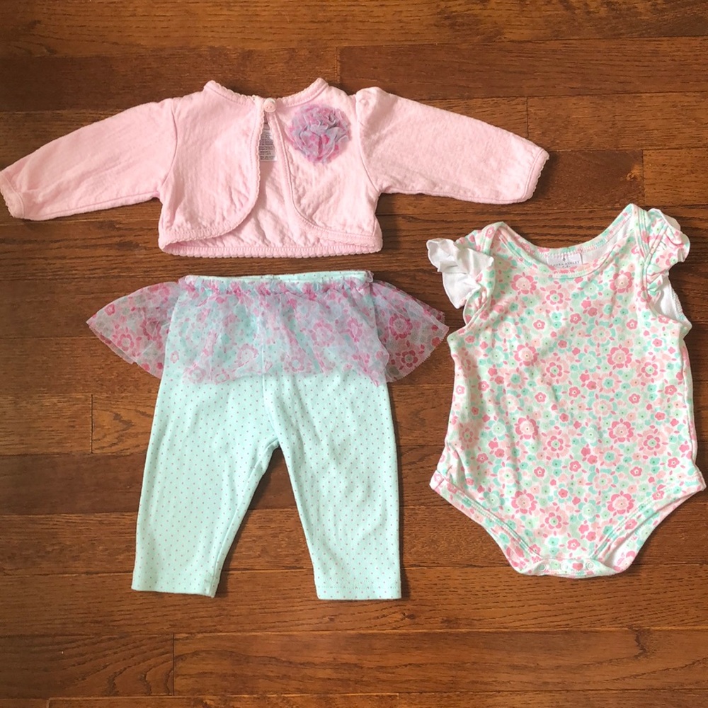 Laura Ashley 3-pc Spring Set